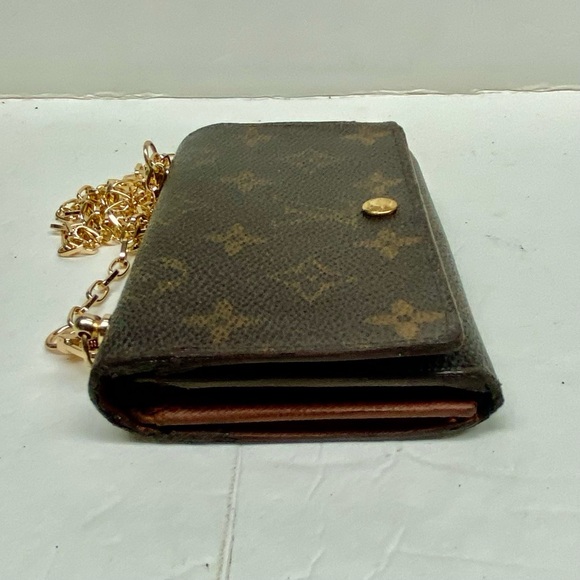 Louis Vuitton, Mono Brown Leather, Compact Wallet Crossbody (CA0969) - Picture 6 of 15